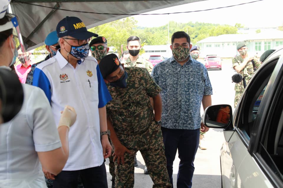 MINDEF optimis vaksinasi tentera di Sabah tercapai 