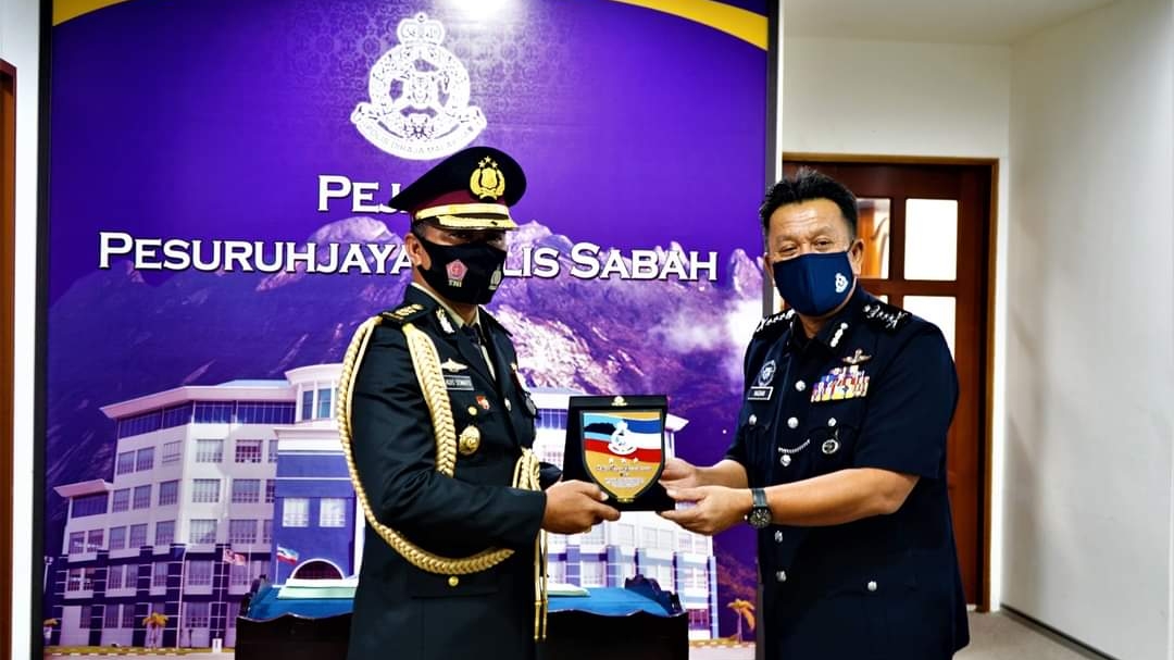 Pesuruhjaya Polis Sabah terima kunjungan hormat Kepolisian Negara Republik Indonesia