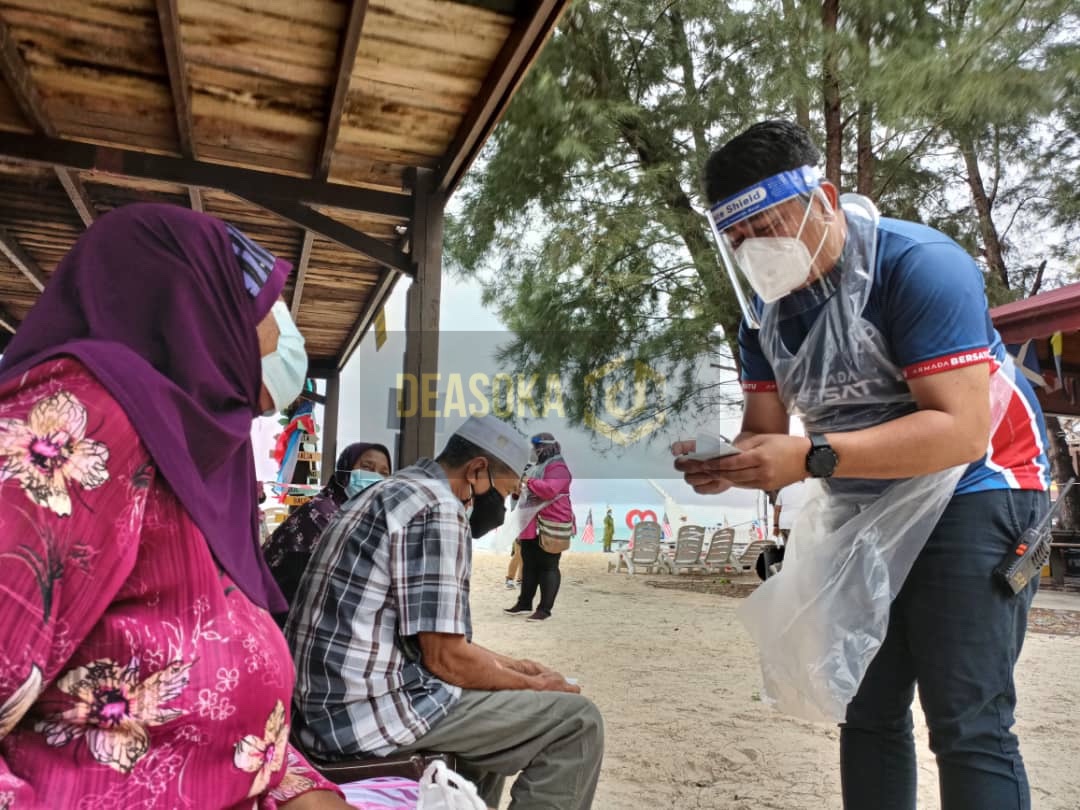 Penduduk Pulau Mantanani penerima terawal vaksin CanSino di Sabah