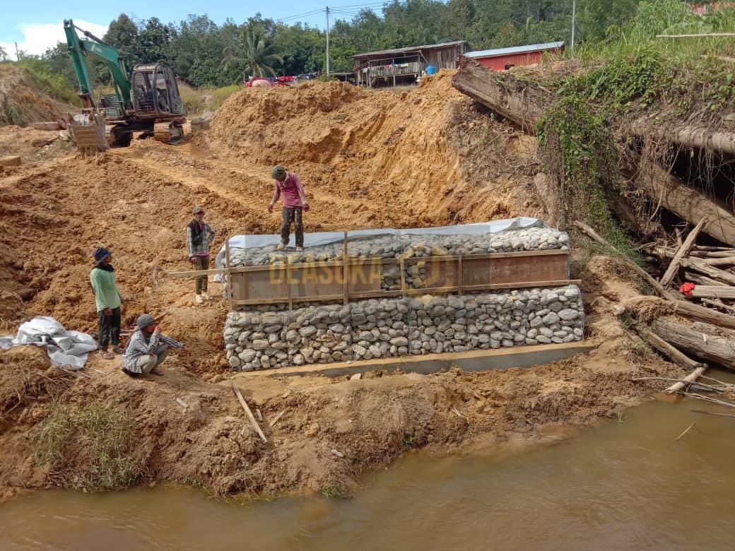 Jambatan konkrit bakal atasi masalah penduduk Kampung Sanang