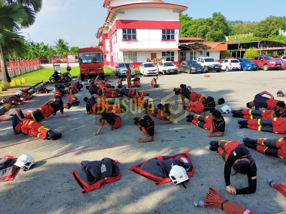 22 anggota bomba Sabah sertai UKTK peringkat kebangsaan secara maya