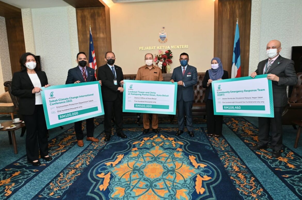 PETRONAS sumbang RM708,460 untuk tiga projek CSR di Sabah