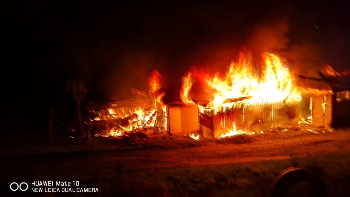 7 kedai musnah terbakar di Kampung Perancangan