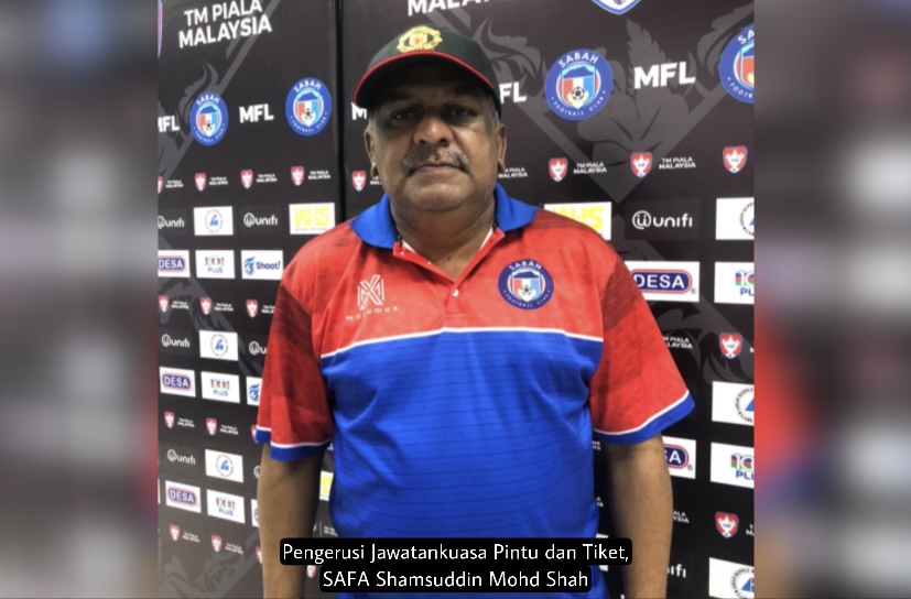 Tiket perlawanan Sabah FC menentang PJ City dijual bermula hari ini