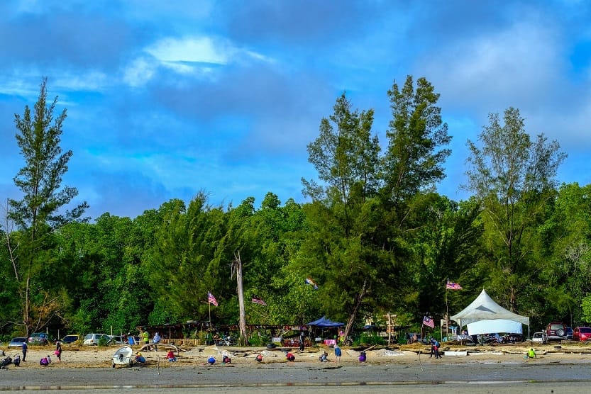 Tanjung Aru Nelayan lokasi kaki pancing pesisir pantai di Labuan