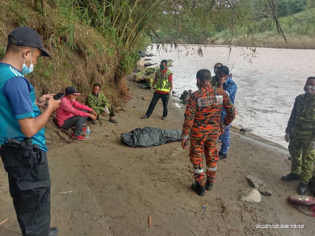 Wanita hanyut 40 kilometer ditemui meninggal dunia