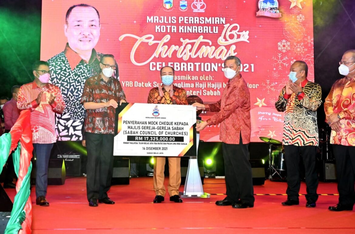 RM42.9 juta bantuan kepada sekolah dan badan keagamaan bukan Islam di Sabah tahun ini