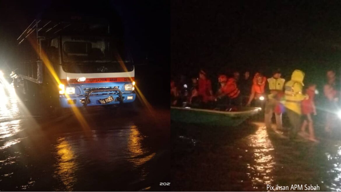 Banjir gelombang kedua diisytihar berlaku di Kota Marudu, dua PPS dibuka