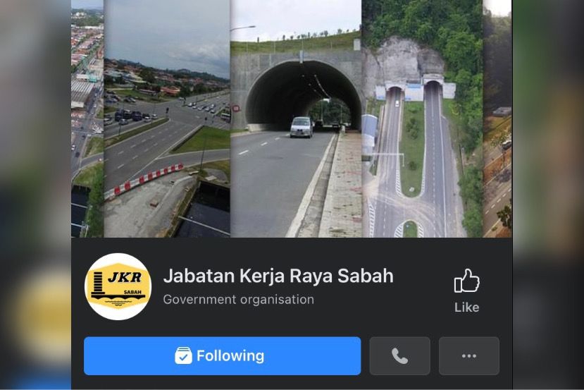 Facebook JKR Sabah diwujudkan untuk salur, dapatkan maklumat