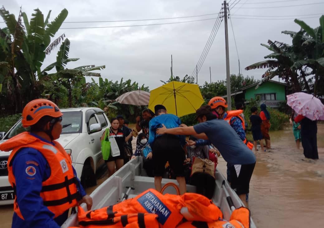 Banjir di Sabah masih buruk, 3,329 mangsa dipindahkan di 29 PPS