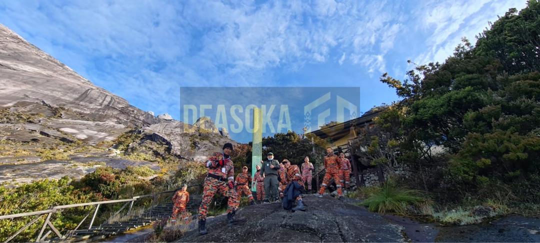Balai Bomba MOSAR Gunung Kinabalu siap sedia berkhidmat di altitud paling tinggi Malaysia