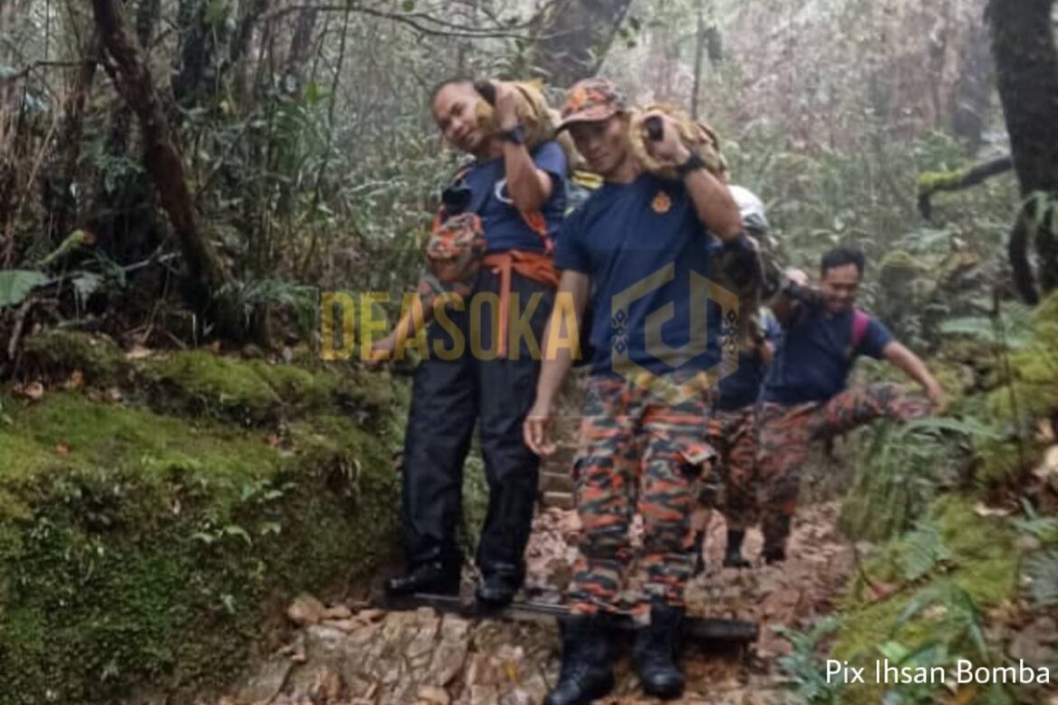 Pendaki Gunung Kinabalu alami kekejangan otot, hipotermia diselamatkan
