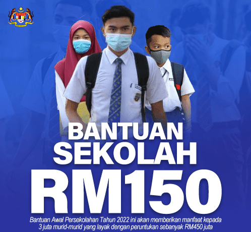 Bantuan Awal Persekolahan RM150 diagih mulai 17 Januari