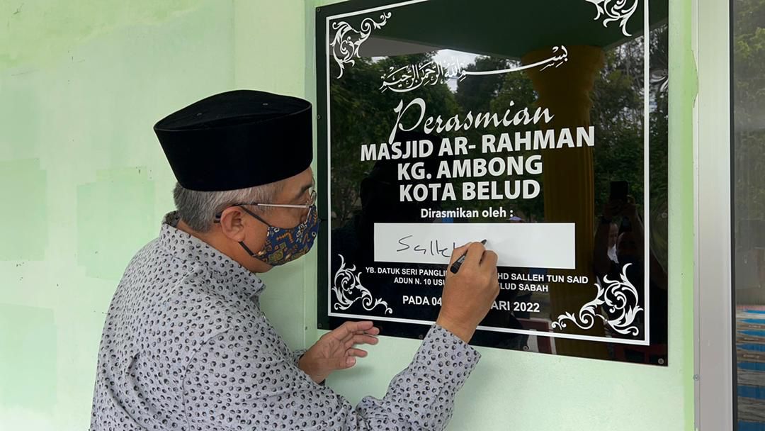 Kerajaan Sabah komited martabat syiar Islam