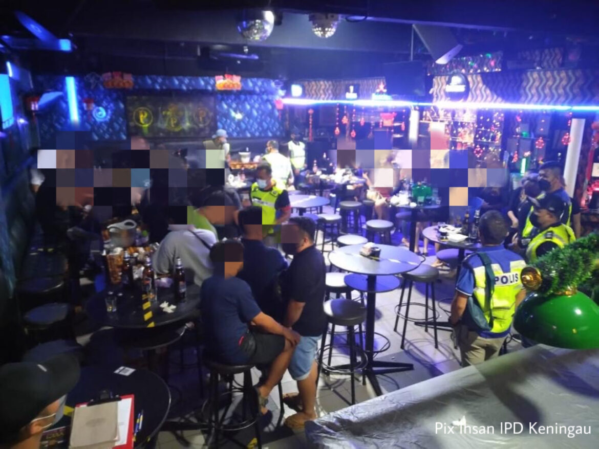 41 pengunjung, penjaga pusat hiburan dikompaun ingkar SOP