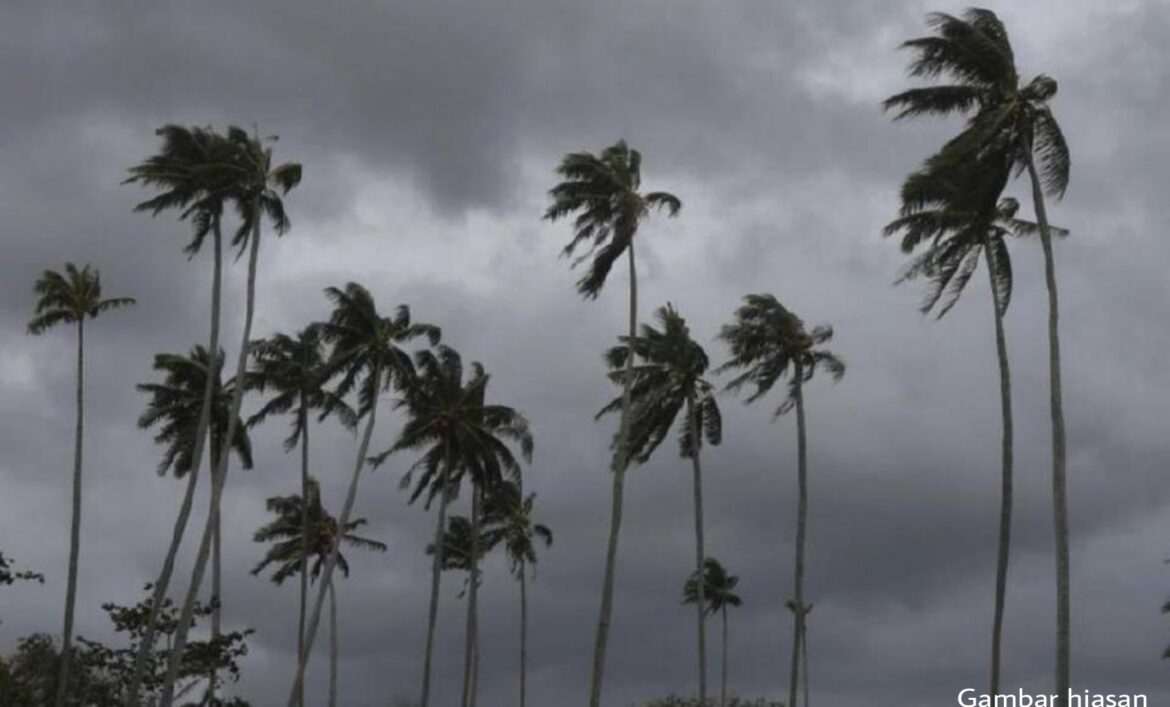 MetMalaysia keluar nasihat ribut tropika Megi