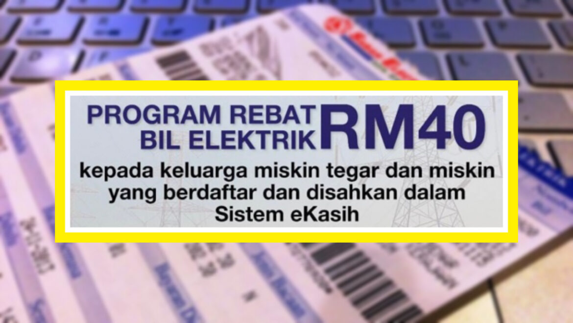 Lebih 26,000 ketua isi rumah e-kasih di Sabah belum tuntut rebat RM40 SESB