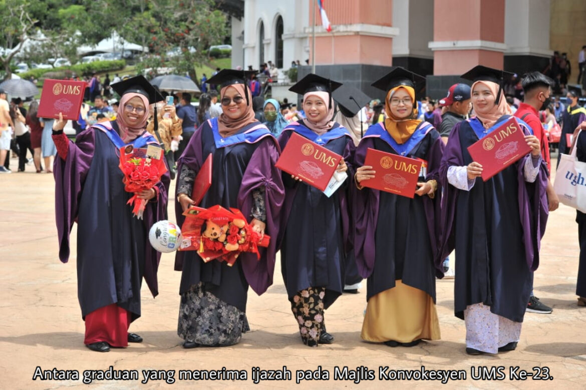 4,319 graduan dirai pada Majlis Konvokesyen Ke-23 UMS