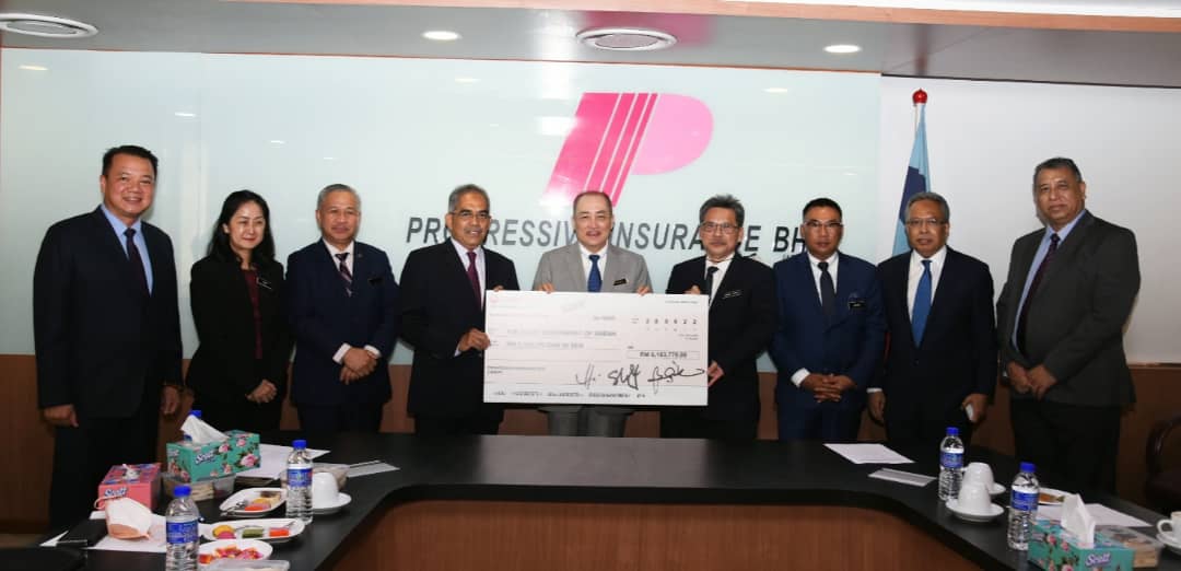 Kerajaan negeri terima dividen RM6.18 juta daripada Progressive Insurance Bhd