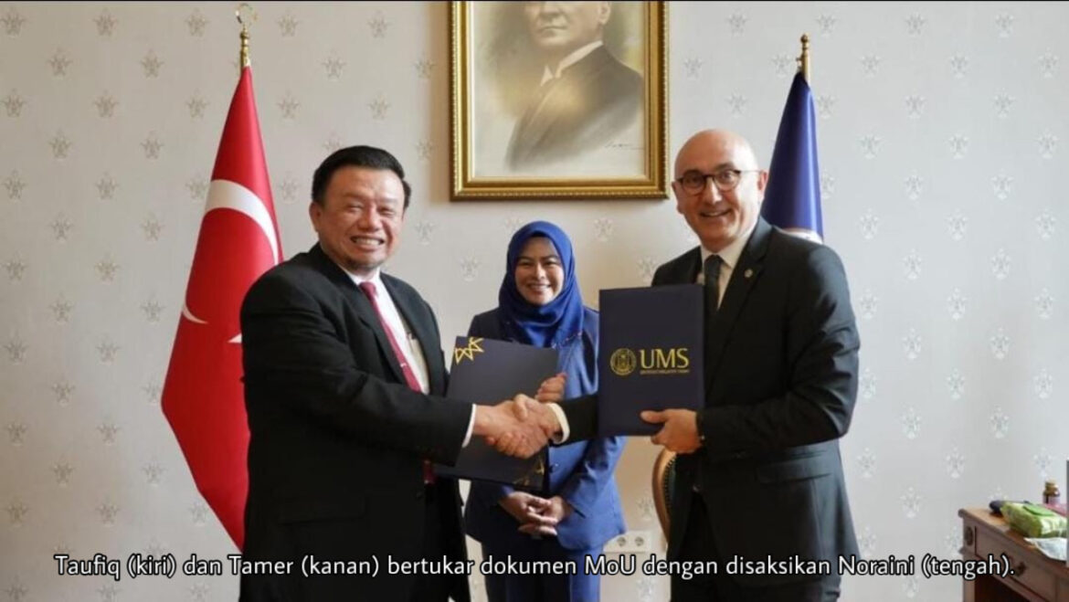 UMS komited tingkat kemahiran kakitangan, pelajar menerusi kerjasama dengan Turki