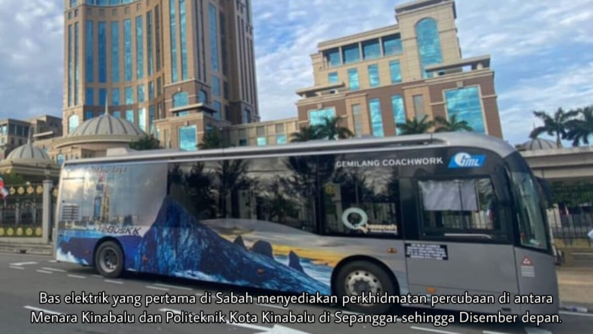 Bas elektrik pertama di Sabah dapat sambutan positif