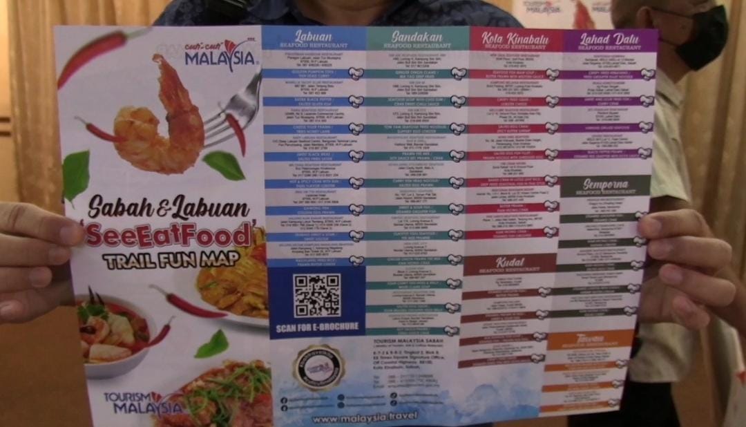 Peta risalah makanan laut Sabah dan Labuan dilancarkan