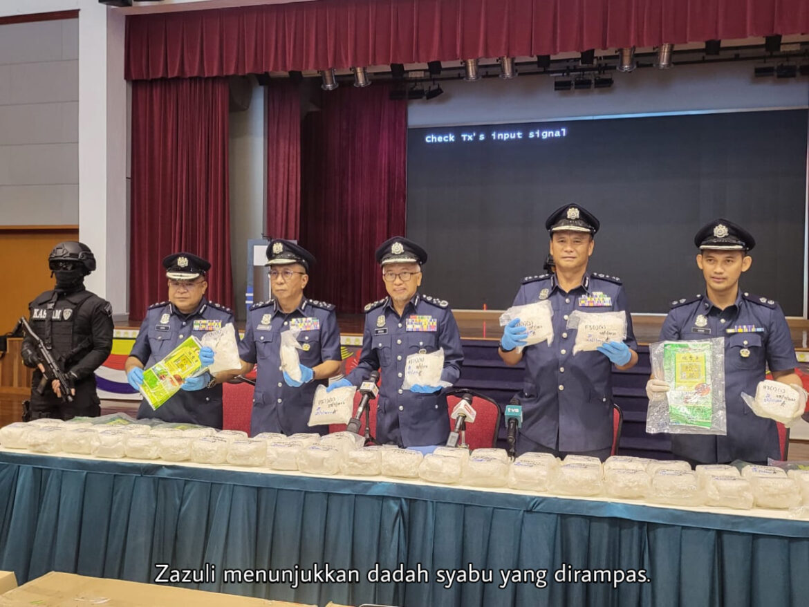 Kastam Sabah rampas 52 kilogram syabu bernilai RM1.888 juta
