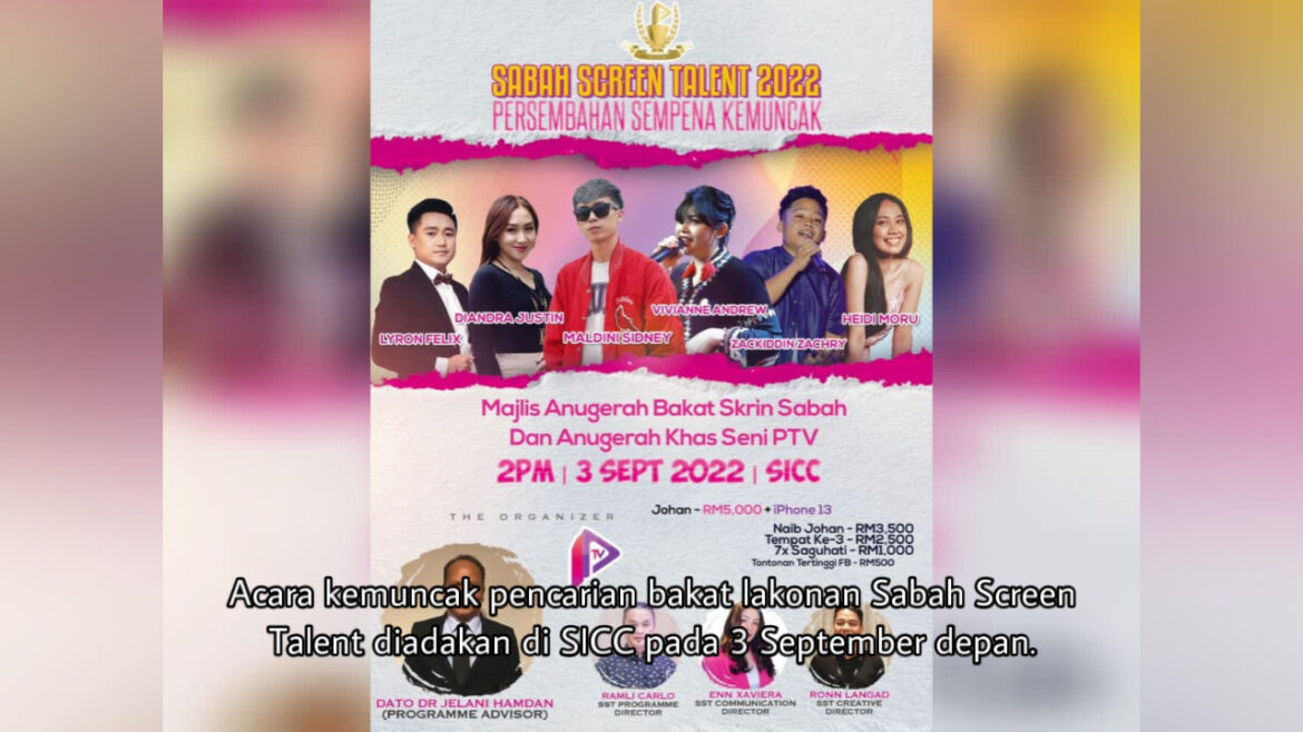 66 peserta tonjol bakat lakonan melalui Sabah Screen Talent 2022