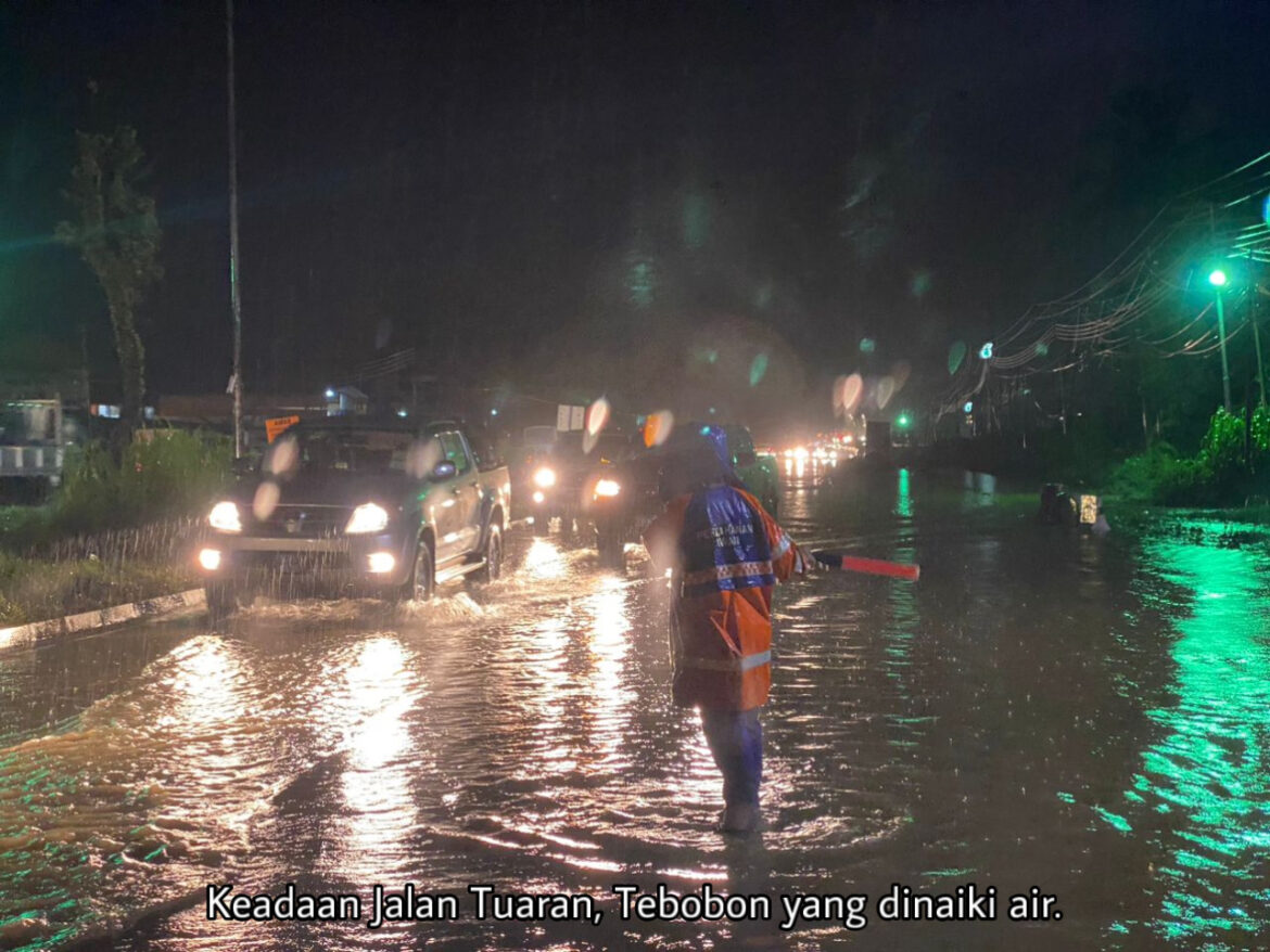 Banjir kilat landa KK dan Penampang