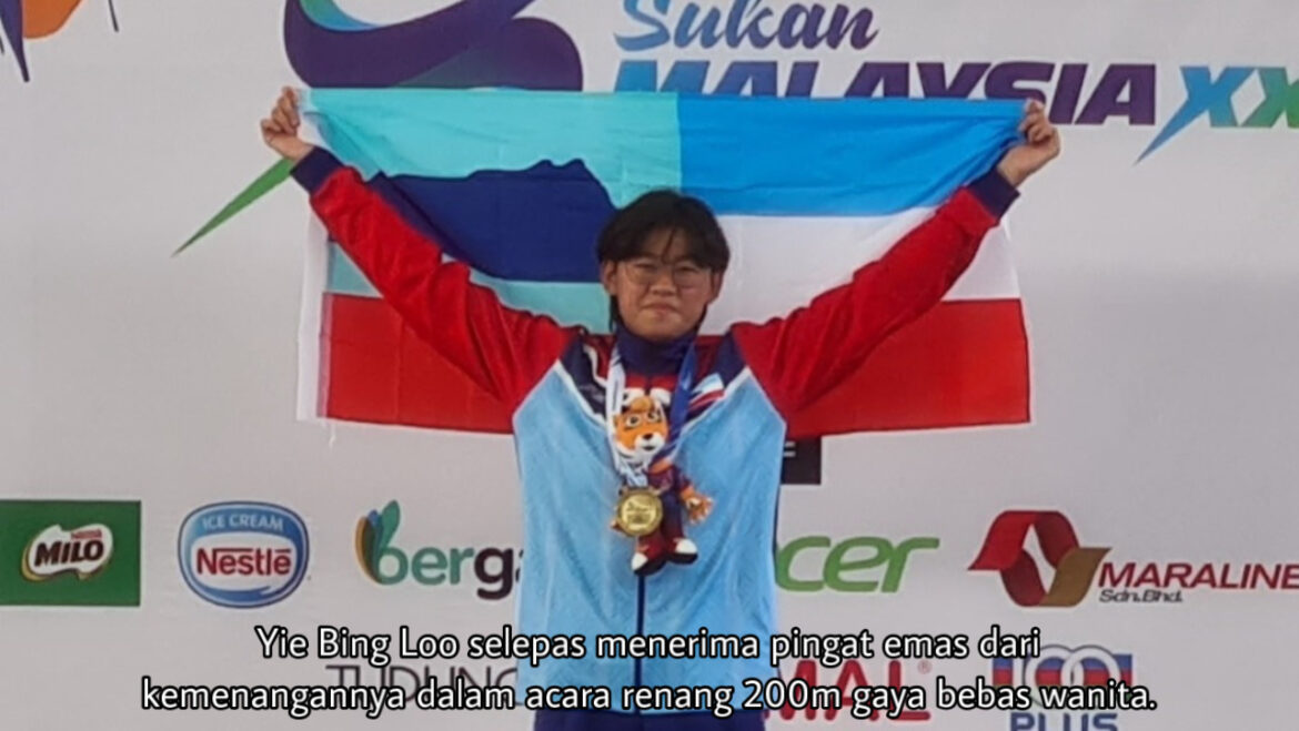 SUKMA XX: Bing Loo raih emas renang 200m gaya bebas untuk Sabah