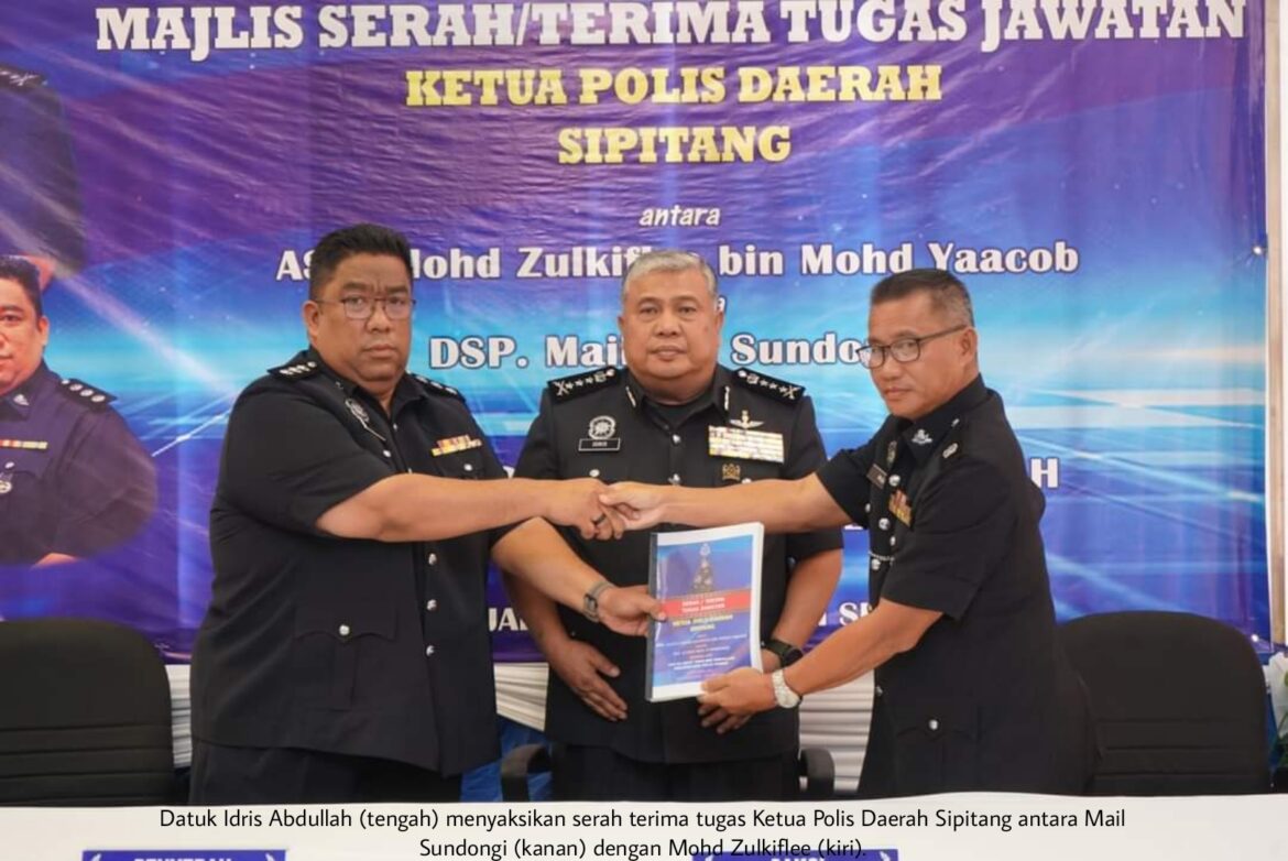 Mail Sundongi Ketua Polis Daerah Sipitang baharu