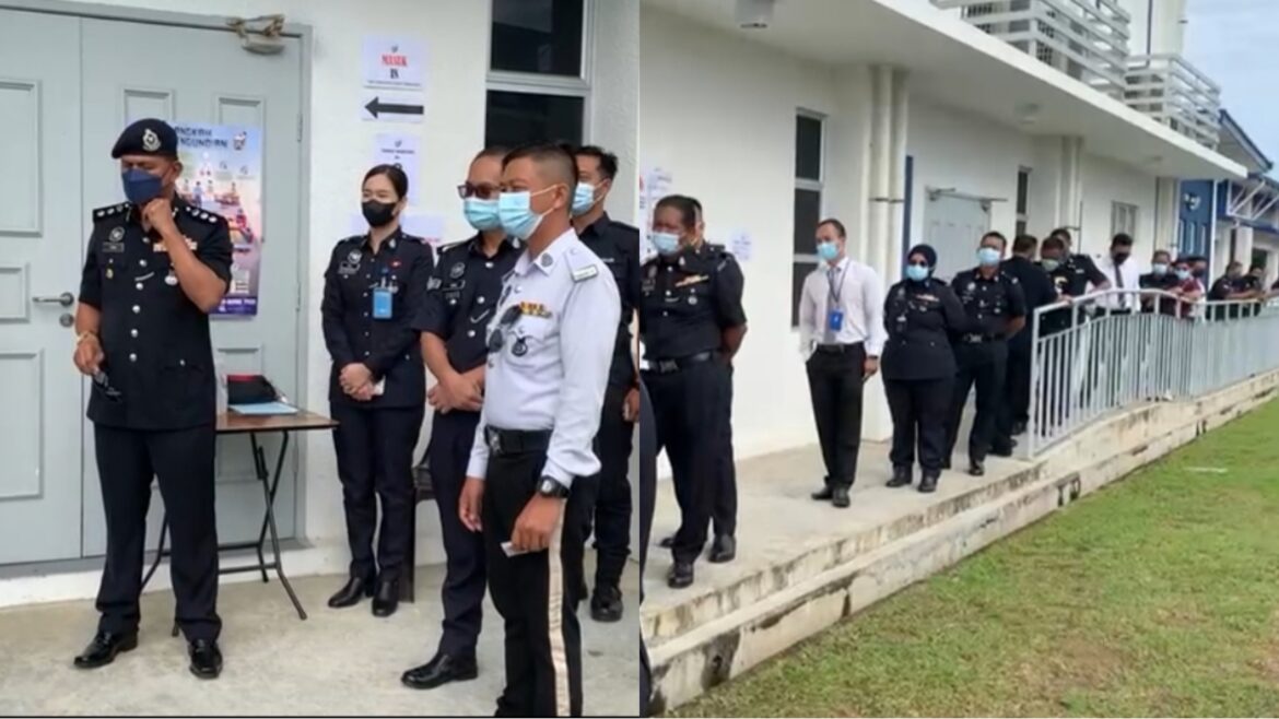 1,138 warga IPD Kota Kinabalu tunaikan tanggungjawab pengundi awal
