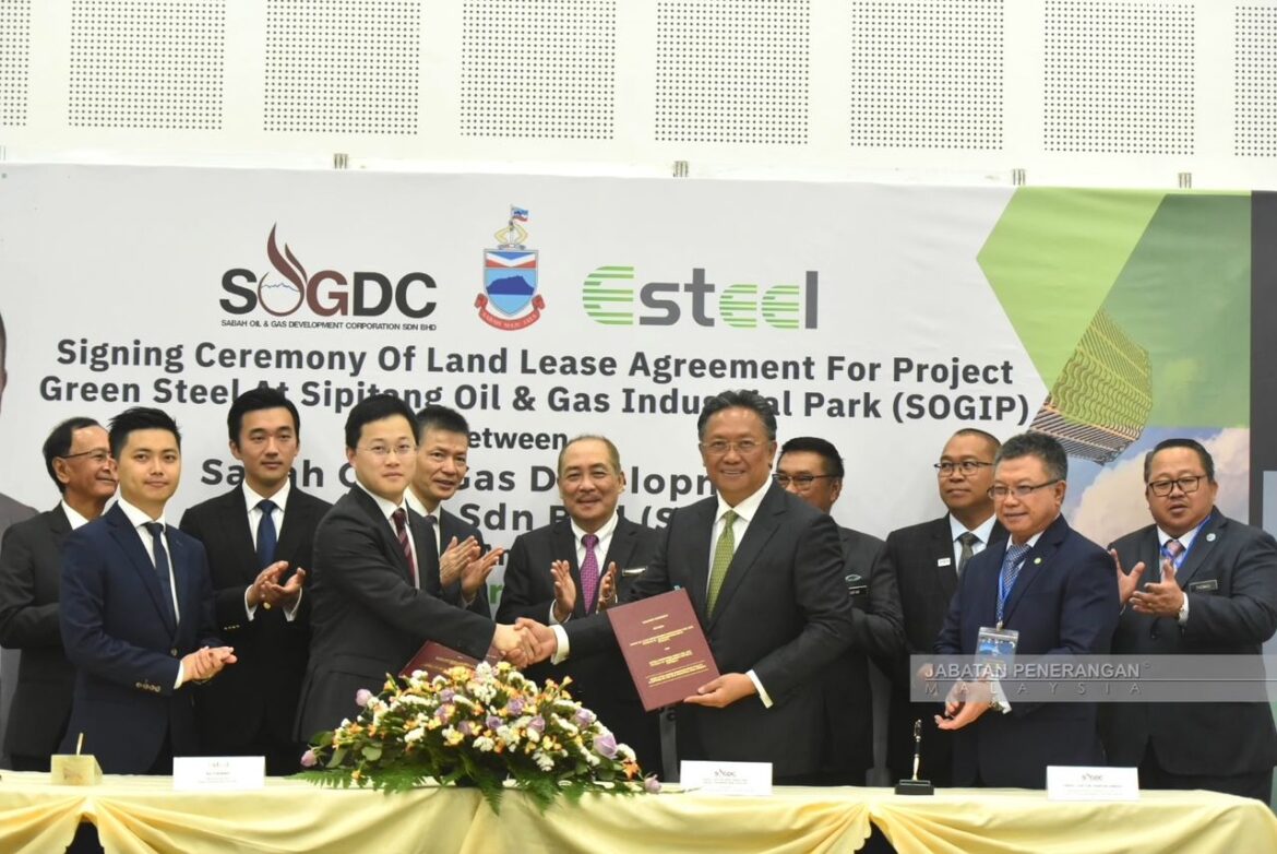 Projek Green Steel SOGDC, ESTEEL kurangkan jejak karbon