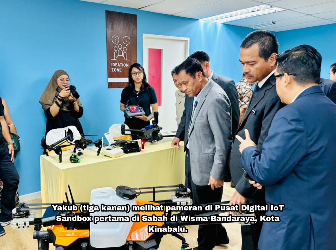 Pusat Digital IoT Sandbox pertama di Sabah dilancarkan