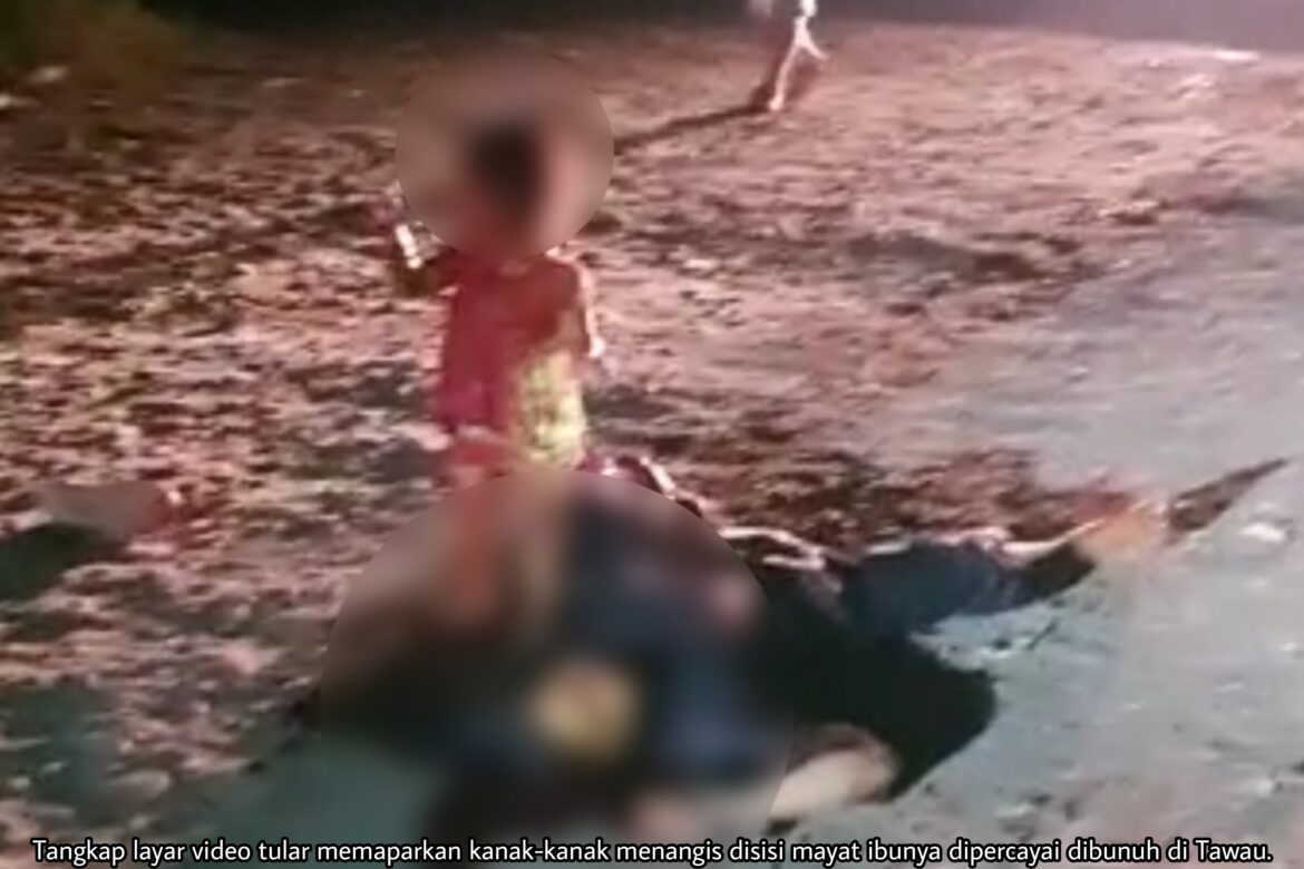 Video tular kanak-kanak menangis di sisi mayat ibu dipercayai dibunuh