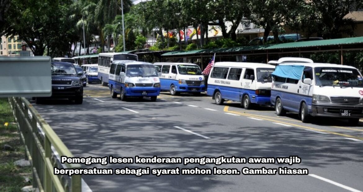 Wajib berpersatuan syarat mohon lesen pengangkutan awam – LPKP Sabah