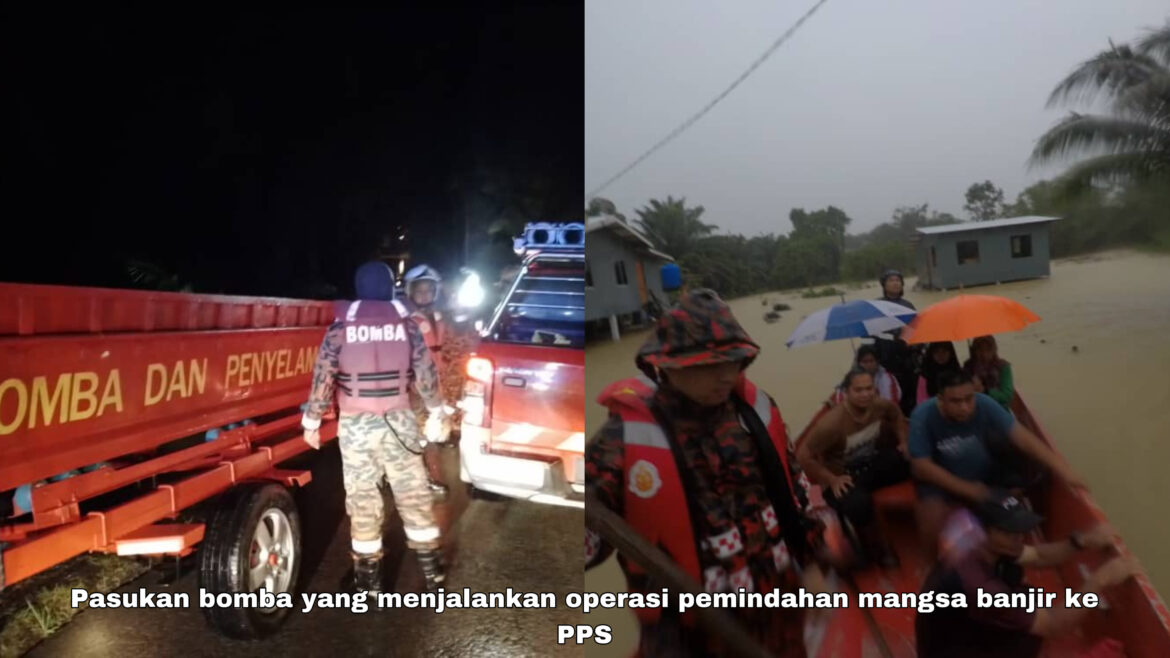 Anggota bomba bertugas 24 jam hadapi banjir