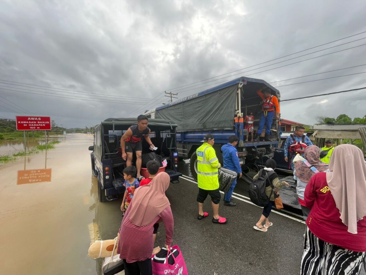Banjir: Mangsa banjir Sabah cecah 1,421 orang