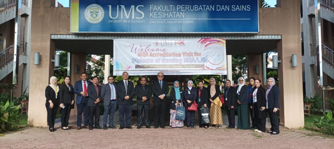 FPSK UMS terima lawatan akreditasi Diploma Kejururawatan dari MQA, LJM
