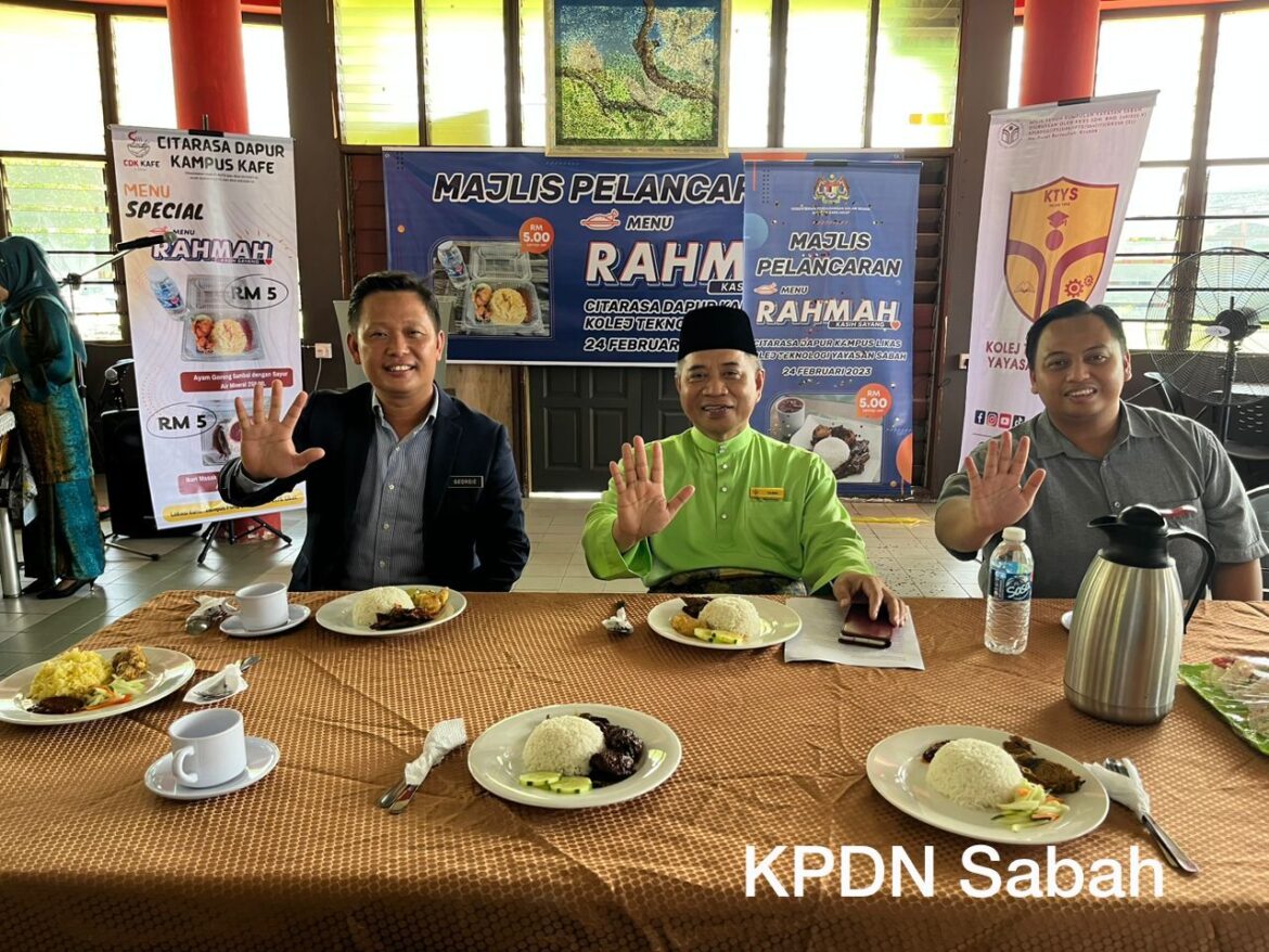 65 premis tawar Menu Rahmah di Sabah – KPDN