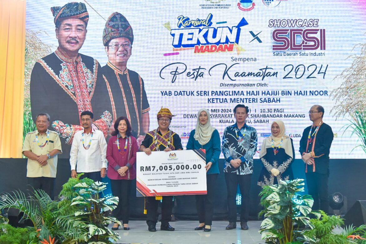 RM7 juta fasa pertama naiktaraf 38 Tamu Desa di Sabah: Ewon