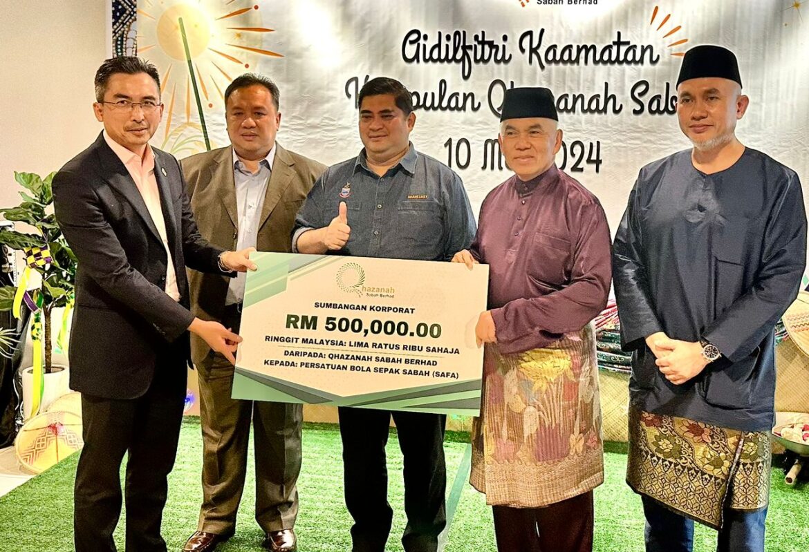 QSB terus beri sokongan kepada Sabah FC menerusi sumbangan RM500,000