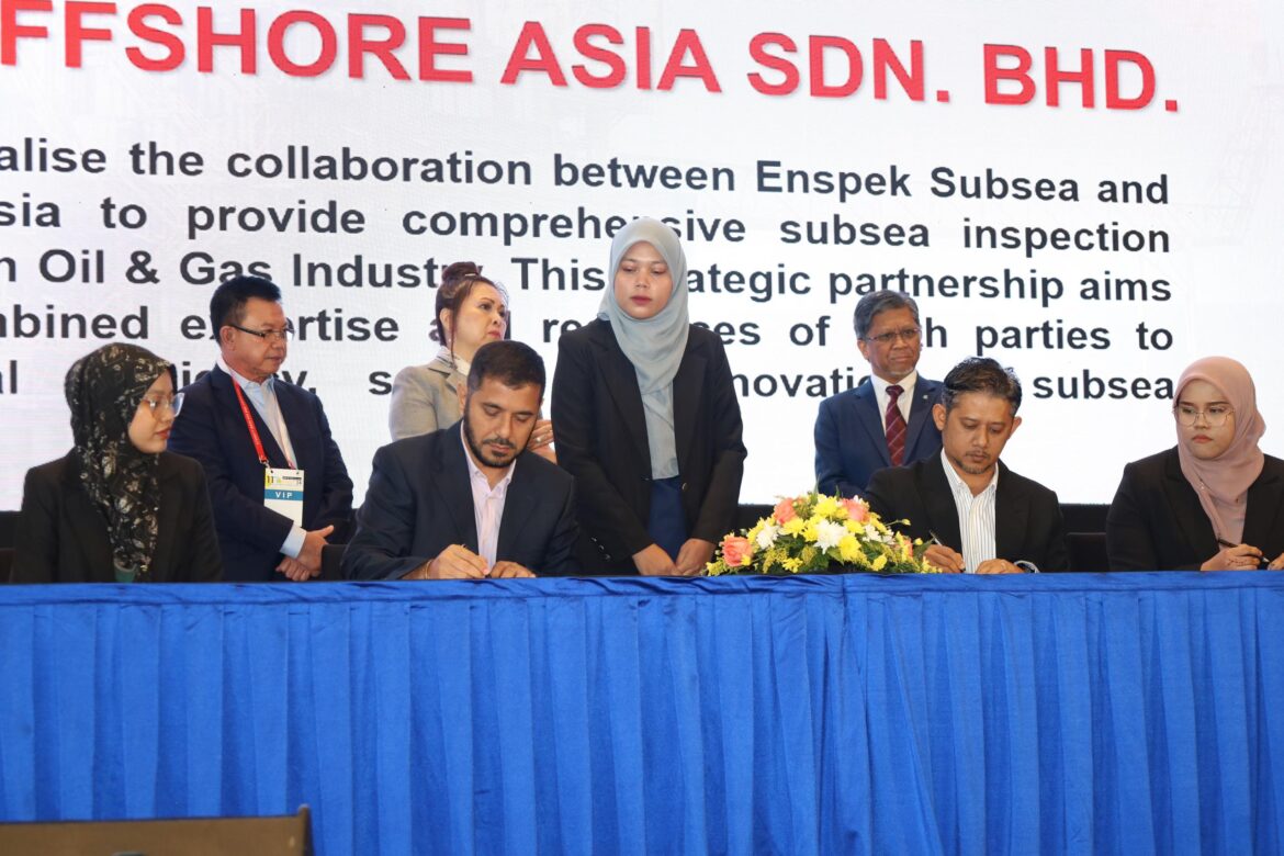 Enspek Subsea Sabah, syarikat pertama Sabah meterai MoU operasi dasar laut minyak dan gas