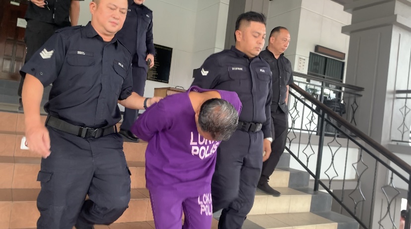 Bapa dipenjara 165 tahun dan sebatan rogol dua anak kandung